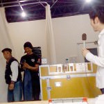 NHK生放送の取材はてんてこまい…