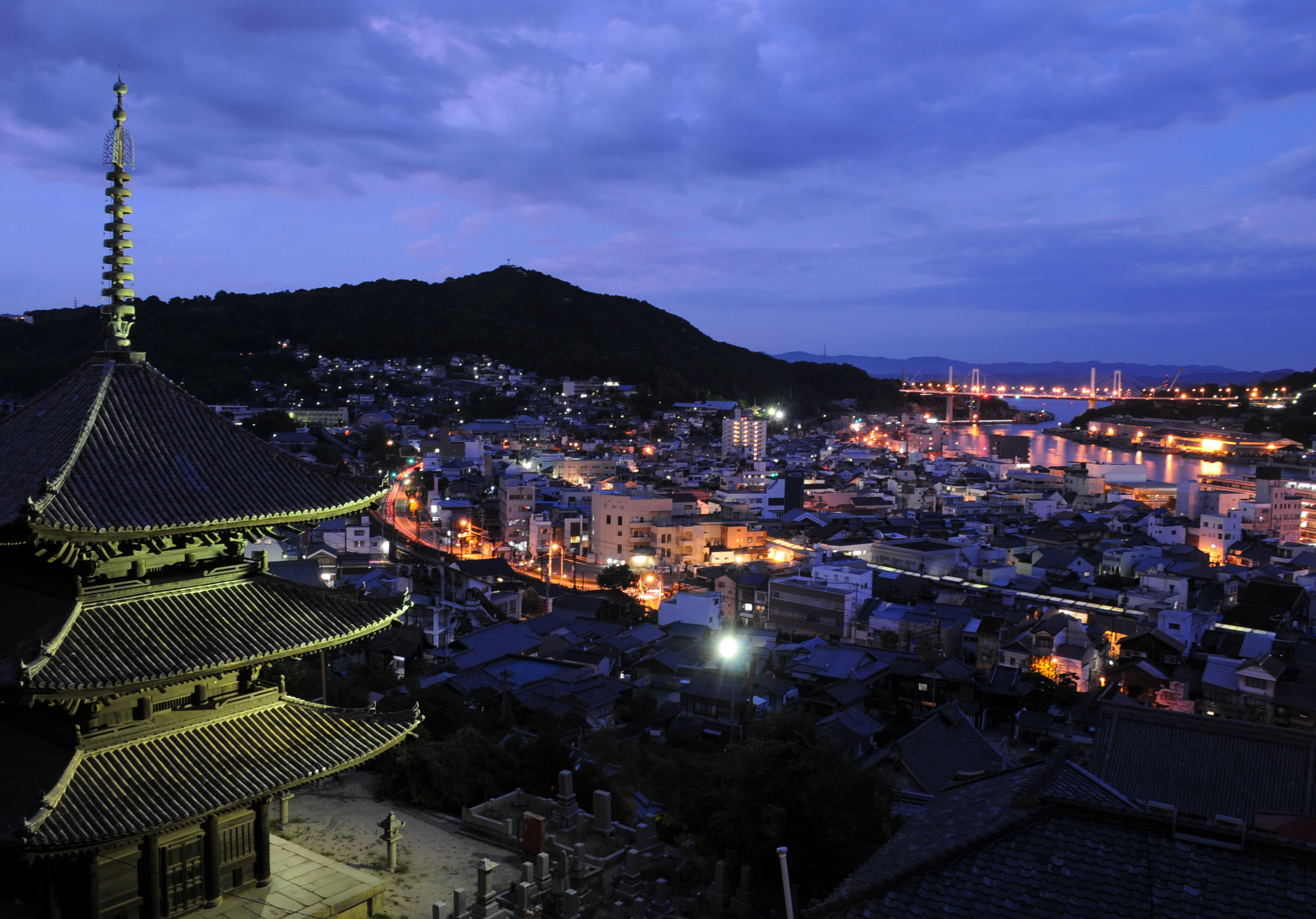 Onomichi city Hiroshima Prefecture,20 August 2013. Satoko Kawasaki photo.
