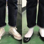 デニムと靴