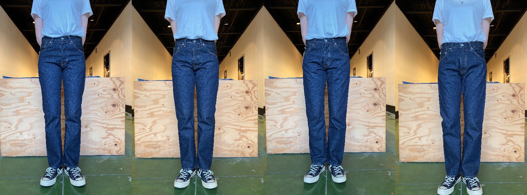 ウエストサイズを変えるとどうなる Pj001 710 711 比較 Onomichi Denim Project 尾道デニムプロジェクト